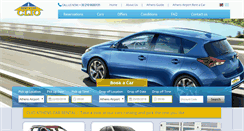 Desktop Screenshot of clio-car-rental.com